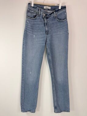 #6 Abercrombie & Fitch 'The 90's Straight Ultra High Rise' Women's Jeans-27 / 4R